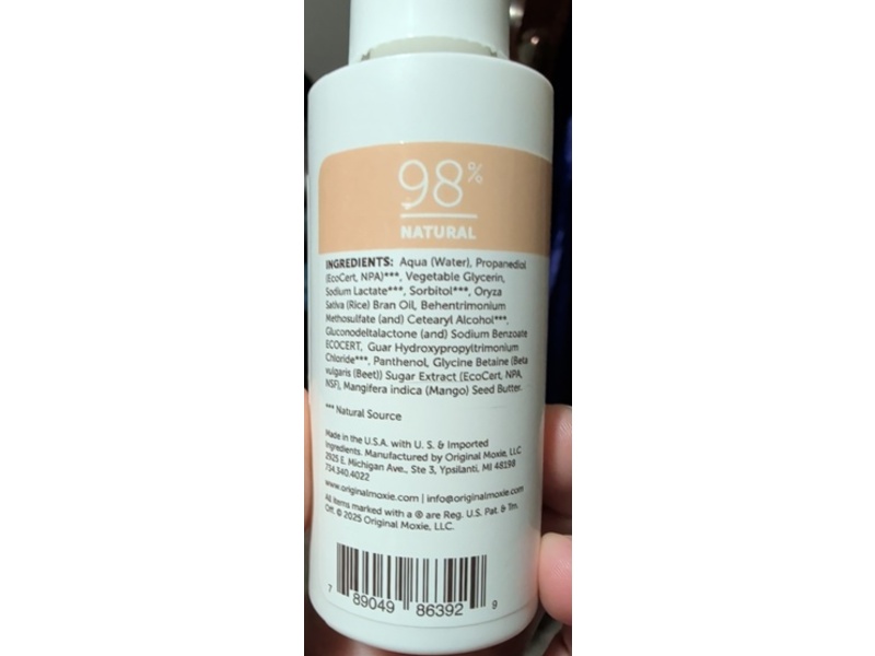 Original MOXIE Curl Basics Conditioner, 2 fl oz/59 mL