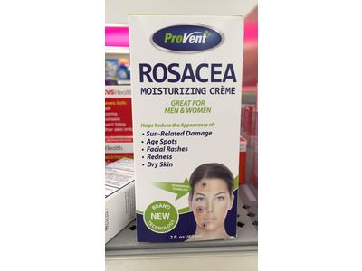 provent rosacea cream