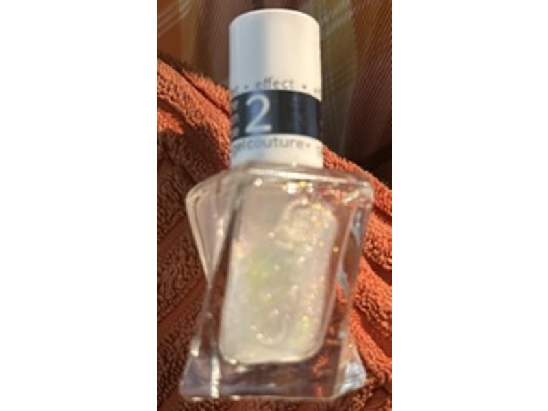 essie Gel Couture Top Coat Step 2, Blushed Metal, 0.46 fl oz/13 mL