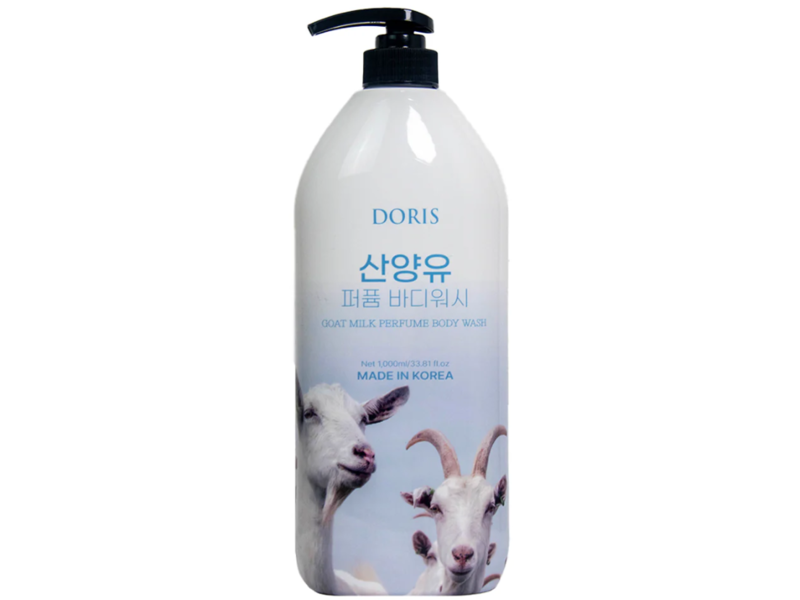 Doris Goat Milk Perfume Body Wash, 33.81 fl oz/1,000 mL