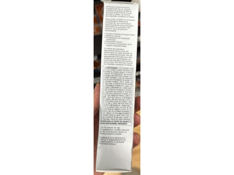 Kenra Color Permanent Coloring Creme, 6CN Dark Blonde Copper Natural, 3 oz/85 g