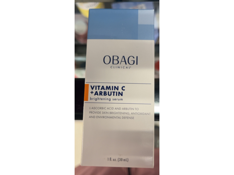 Obagi Clinical Brightening Serum, Vitamin C + Arbutin, 1 fl oz/30 mL