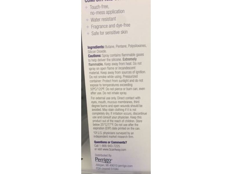 ScarAway Silicone Scar Spray 3.4 oz/100 mL