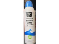365 Whole Foods Market Mineral Spray Sunscreen, SPF 30, 5.2 oz/147 g - thumbnail 1