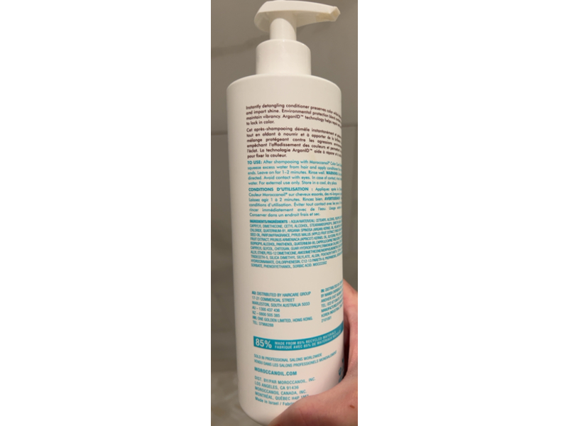 Moroccanoil Color Care Conditioner, 16.9 fl oz/500 mL