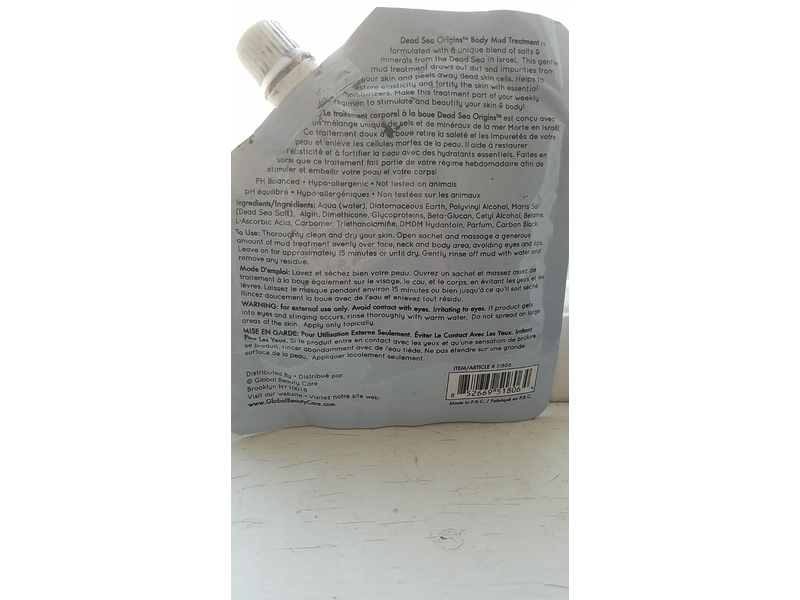 Dead Sea Origins Body Mud Treatment, 5 oz/150 mL