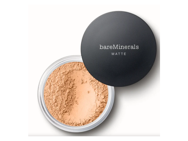 Bare Minerals Matte Loose Powder Foundation, SPF 15, 16 Golden Nude, 0.21 oz/6 g