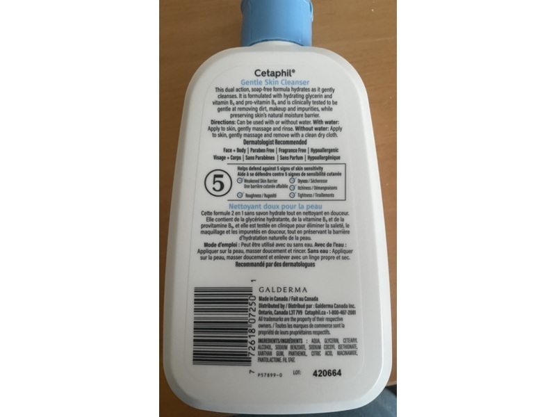 Cetaphil, Gentle Skin Cleanser, 250 mL