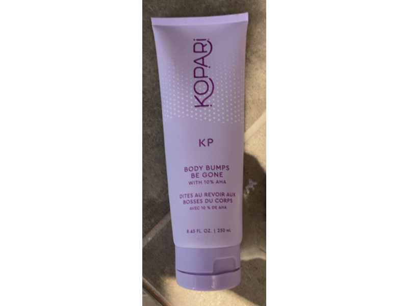 Kopari KP Body Bumps Be Gone Body Scrub, 10% AHA, 8.45 fl oz/250 mL