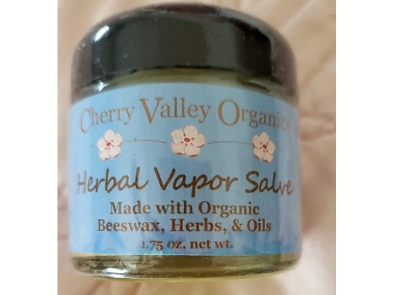 Cherry Valley Organics Herbal Vapor Salve, 1.75 oz