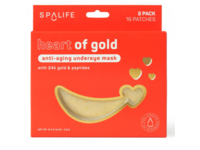 SpaLife Heart of life Gold Anti-Aging Undereye Mask, Pack Of 8 - thumbnail 1