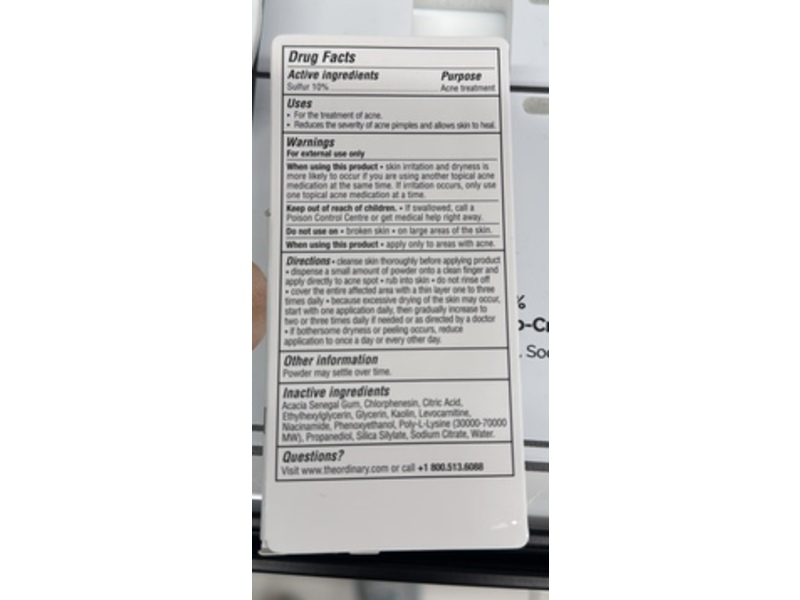 The Ordinary Powder To Cream Concentrate, 5 g