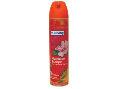 Trueliving Air Freshener Spray, Hawaiian Escape, 8 fl oz/236 mL
