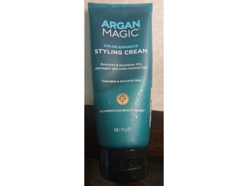Argan Magic Color Color Enhance Styling Cream, 6 oz/171 g