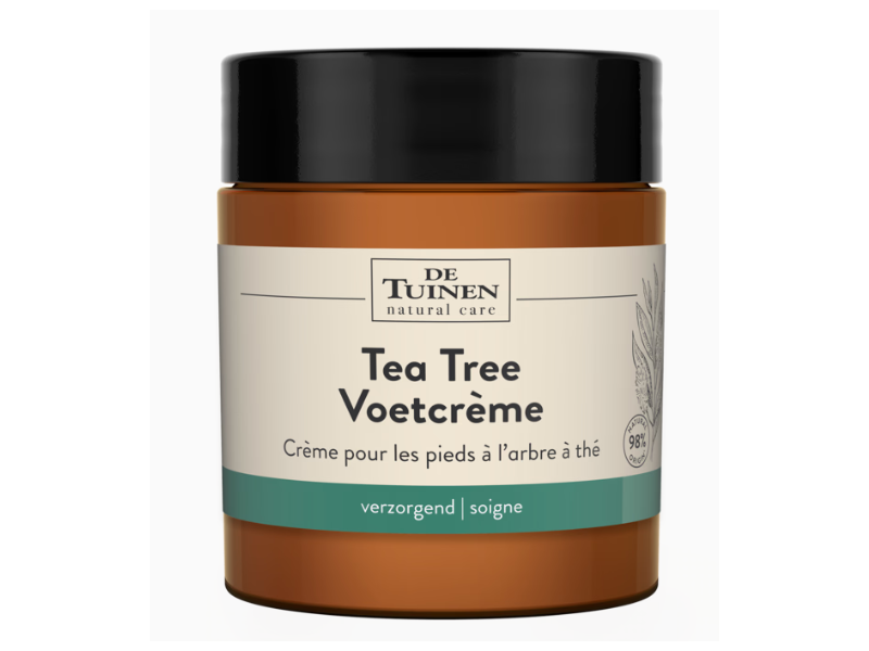 De Tuinen Foot Cream, Tea Tree, 120 mL