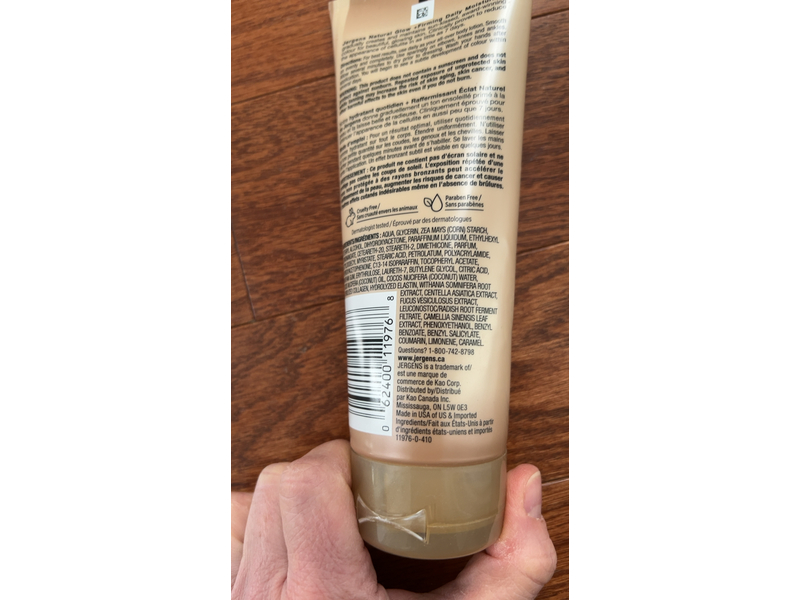 Jergens Natural Glow Firming Daily Moisturizer, Self Tanner Body Lotion