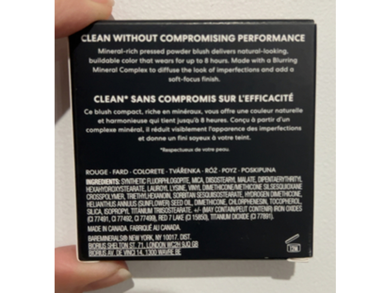 bareMinerals Gen Nude Powder Blush, That Peach Tho,0.21 oz/6 g