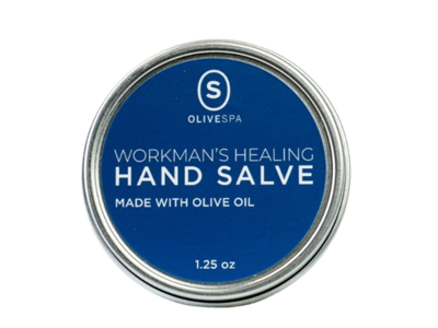 Olivespa Workman's Healing Hand Salve, Olive Oil, 1.25 oz