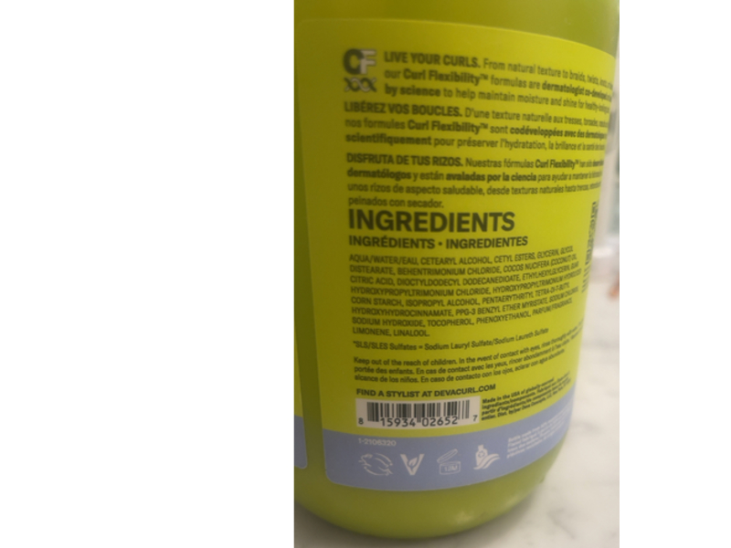 DevaCurl One Condition Original Rich Cream Conditioner, 32 fl oz/946 mL