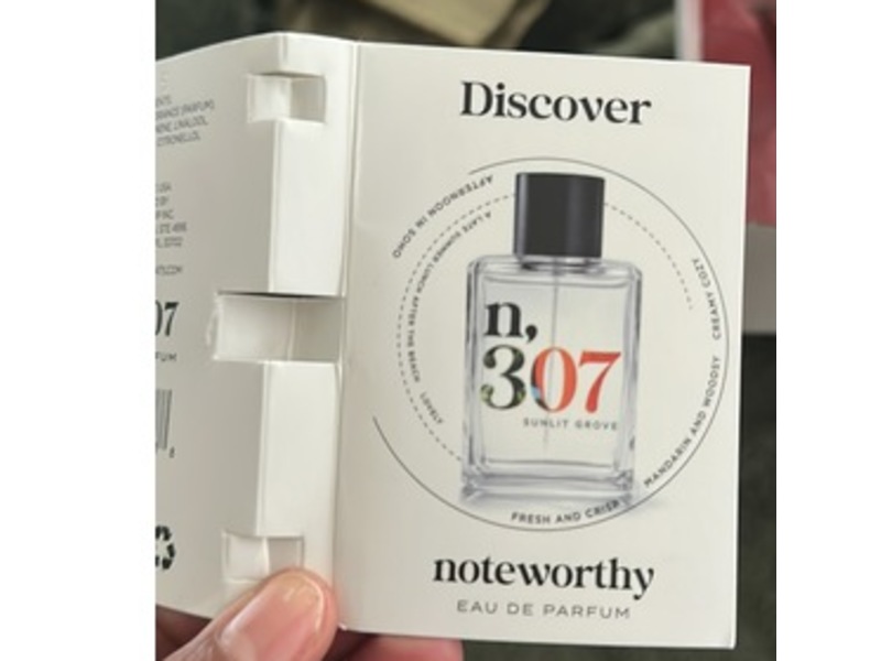 Noteworthy Scents Eau De Parfum, n 307 Sunlit Grove, 1.5 mL