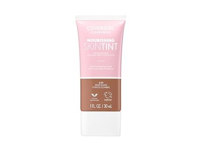 CoverGirl Clean Fresh Skin Tint, 630 Deep/Dark, 1 fl oz/30 mL