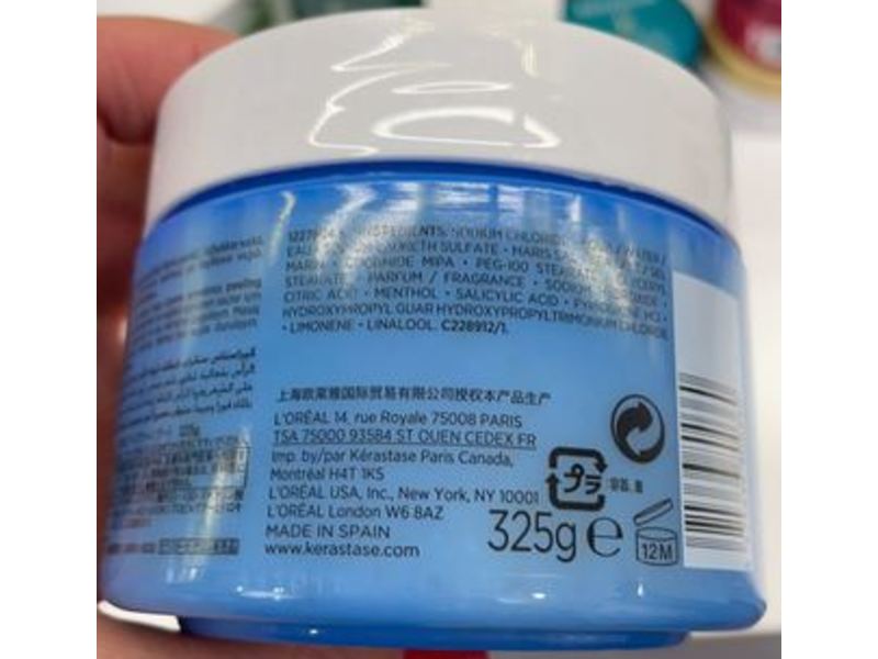 Kerastase Paris Intensely Purifying Scrub Cleanser, Sea Salt, 11.4 oz/325 g