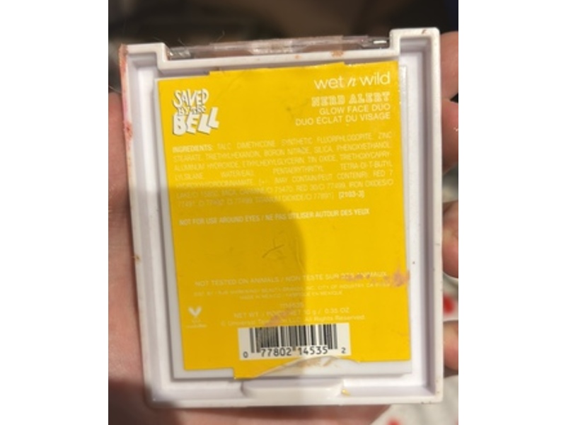 Wet N Wild Saved By The Bell Glow Face Duo, Nerd Alert, 0.35 oz/10 g