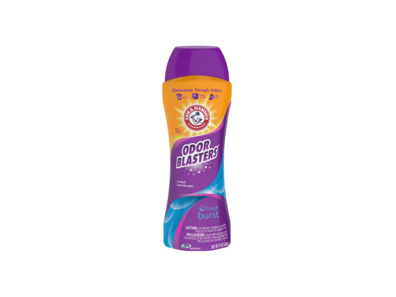 Arm & Hammer Clean Scentsations Odor Blasters In-Wash Scent Booster, Fresh Burst, 24 oz/680 g, Pack Of 2
