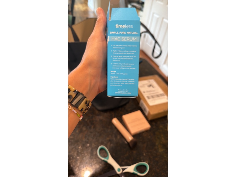Timeless Hyaluronic Acid + Vitamin C Serum, 1 fl oz/30 mL