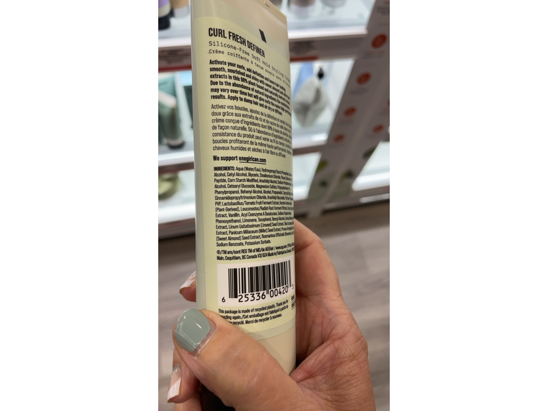 AG Care Curl Fresh Definer Silicone-Free Soft-Hold Styling Cream, 6 Fl Oz