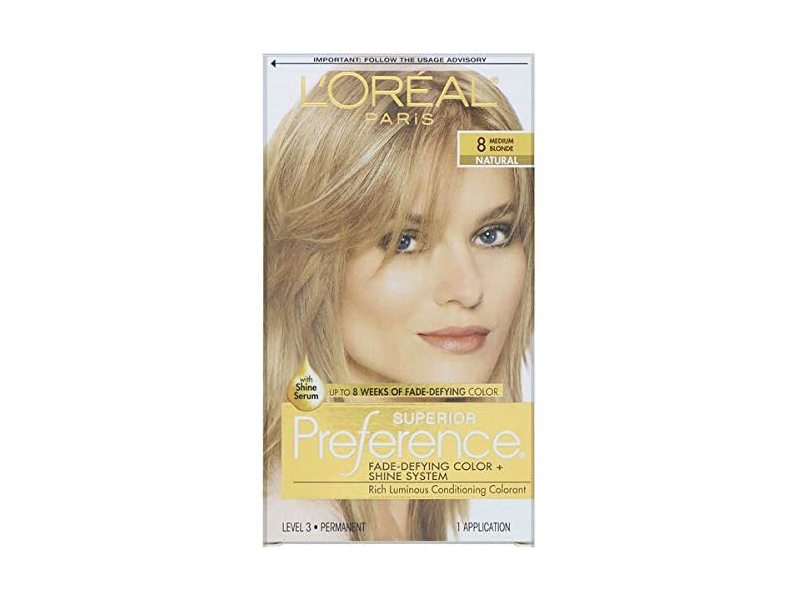 L'Oreal Paris Superior Preference Fade-Defying + Shine Permanent Hair Color, 9A Light Ash Blonde - wide 1