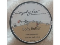 Simply Bee Body Butter, Lemongrass, 250 mL - thumbnail 2