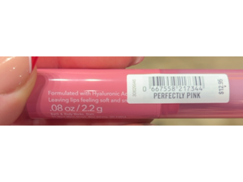 Bath & Body Works Nourishing Lip Tint, Perfectly Pink, 0.08 oz/2.2 g