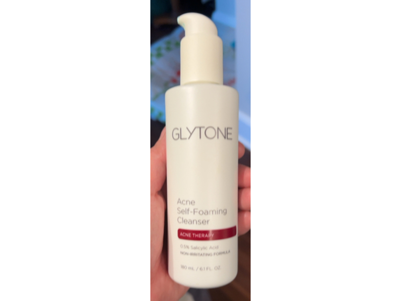 Glytone Acne Self-Foaming Cleanser, Acne Therapy, 6.1 fl oz/180 mL