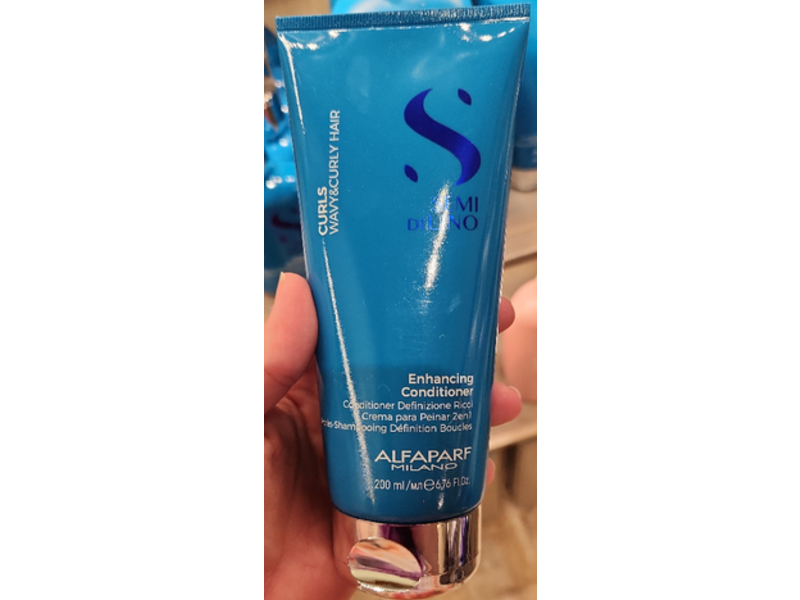 Alfaparf Milano Semi Di Lino Curls Wavy & Curly Hair Enhancing Conditioner, 6.76 fl oz/200 mL