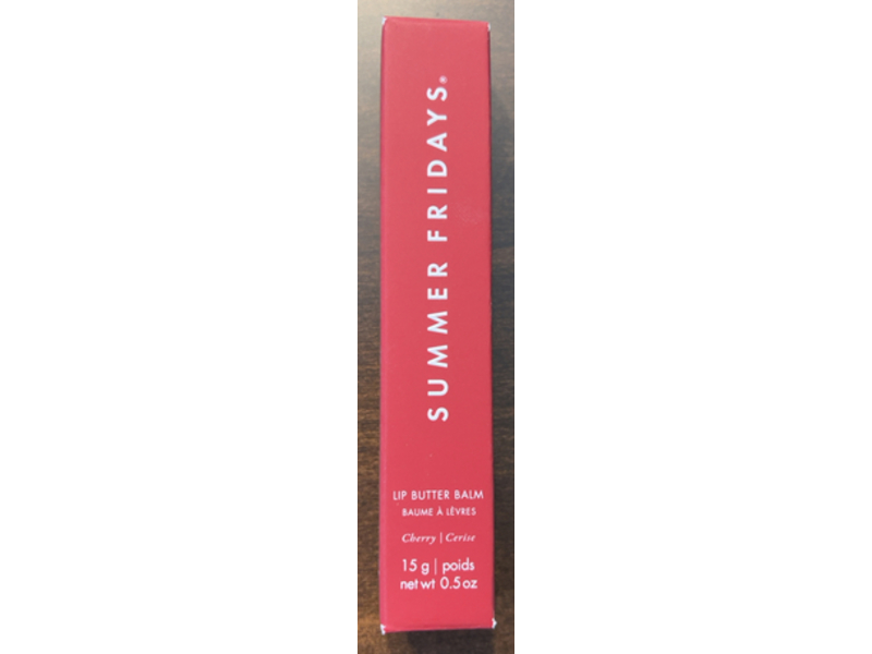 Summer Fridays Lip Butter Balm, Cherry, 0.5 oz/15 g