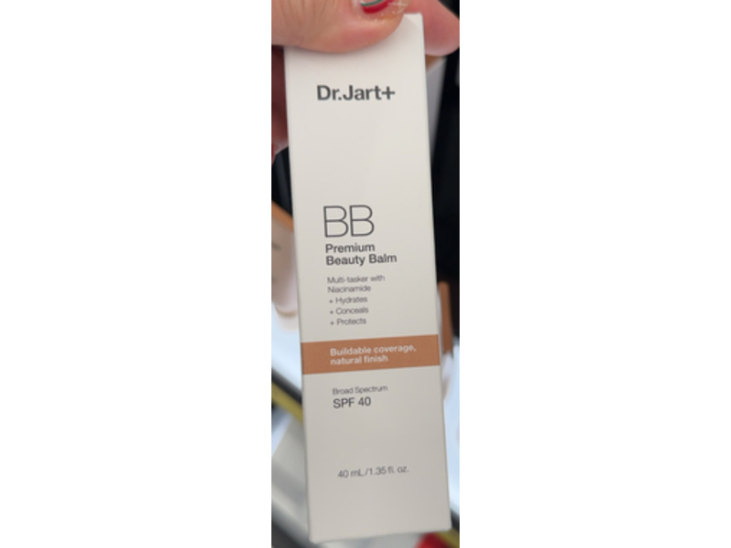 Dr. Jart+ Premium BB Tinted Moisturizer Niacinamide, Medium - Tan, SPF 40, 1.35 fl oz/40 mL