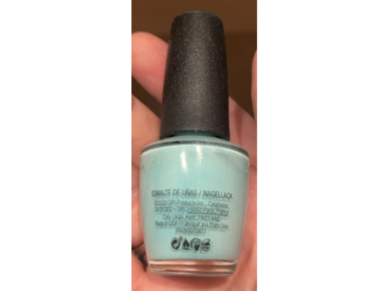 OPI Vernis A Ongles Nail Lacquer, Gelato on My Mind, 0.5 fl oz/15 mL