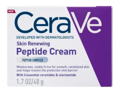CeraVe Skin Renewing Peptide Cream, 1.7 oz/48 g