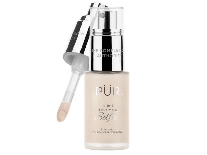 PUR 4-In-1 Love Your Selfie Foundation & Concealer, Vanilla LN4, 1 fl oz
