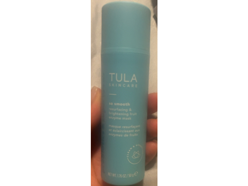 Tula Skin Care So Smooth Resurfacing & Brightening Fruit Enzyme Mask, 1.76 oz/50 g