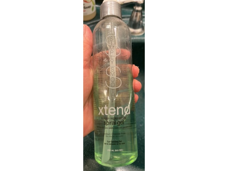 Simply Smooth Xtend Keratin Replenishing Spiral Gel, 8.5 oz/236 mL