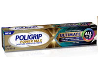 Poligrip Power Max Denture Adhesive Cream, 2.2 oz/62.4 g - thumbnail 1