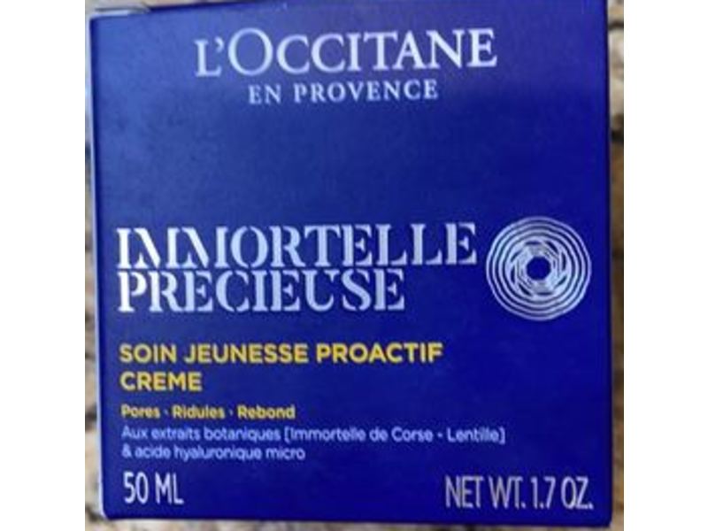 L'Occitane En Provence Immortelle Precious Cream, 1.7 oz/50 mL