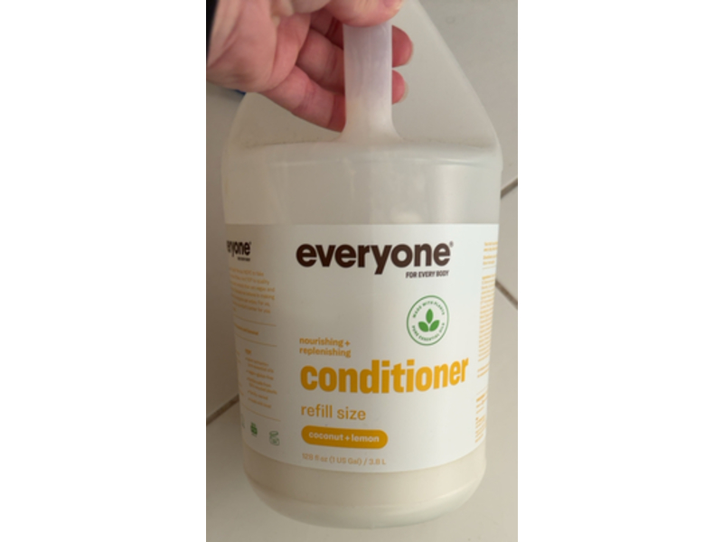 Everyone Nourishing + Replenishing Conditioner, Coconut & Lemon, 128 fl oz/3.8 L