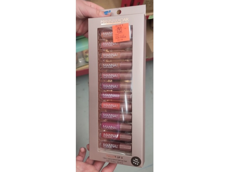 Manna Kadar Pucker Up Priming Gloss Stains Set, 12 Count