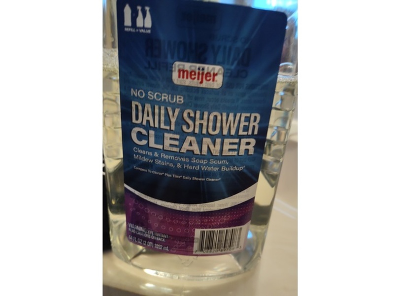 Meijer Daily Shower Cleaner, 64 fl oz/1892 mL