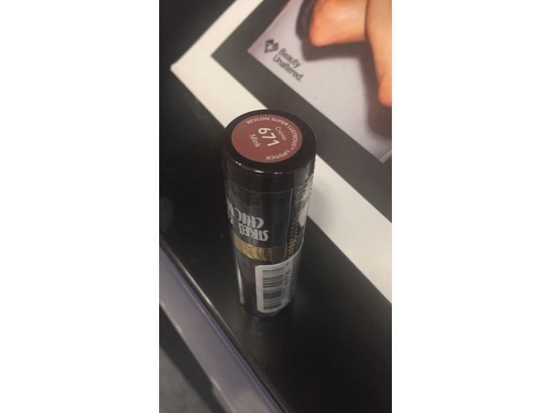 Revlon Super Lustrous Lipstick, Mink, 0.15 fl oz/4 mL