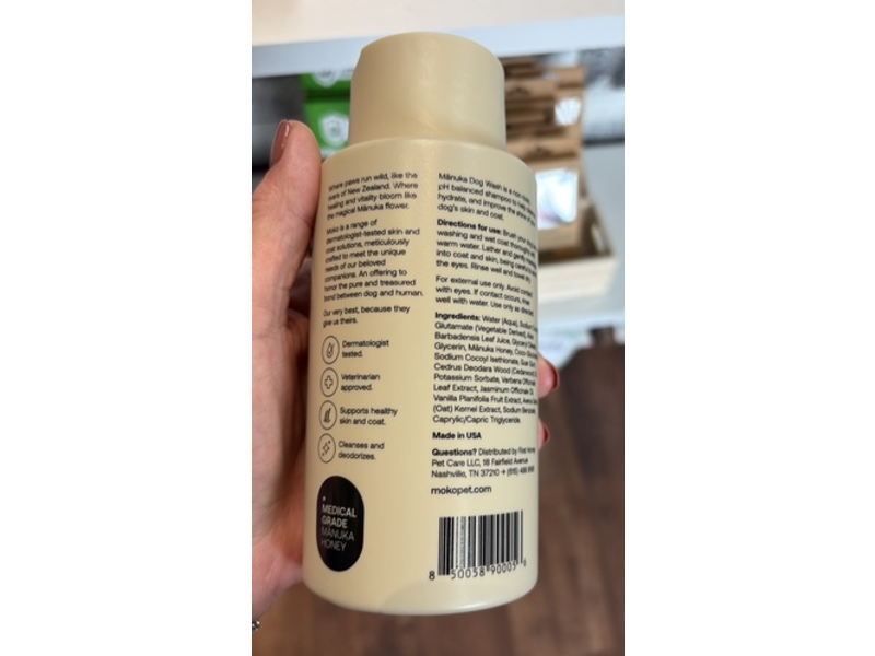 Moko Manuka Dog Wash, Forest Flora, 12 fl oz/355 mL