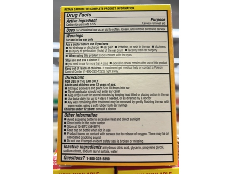 CVS Health Earwax Removal Kit, 0.5 fl oz/15 mL